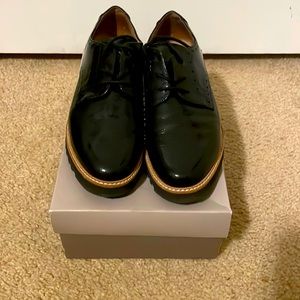 Franco Sarto Black Loafers